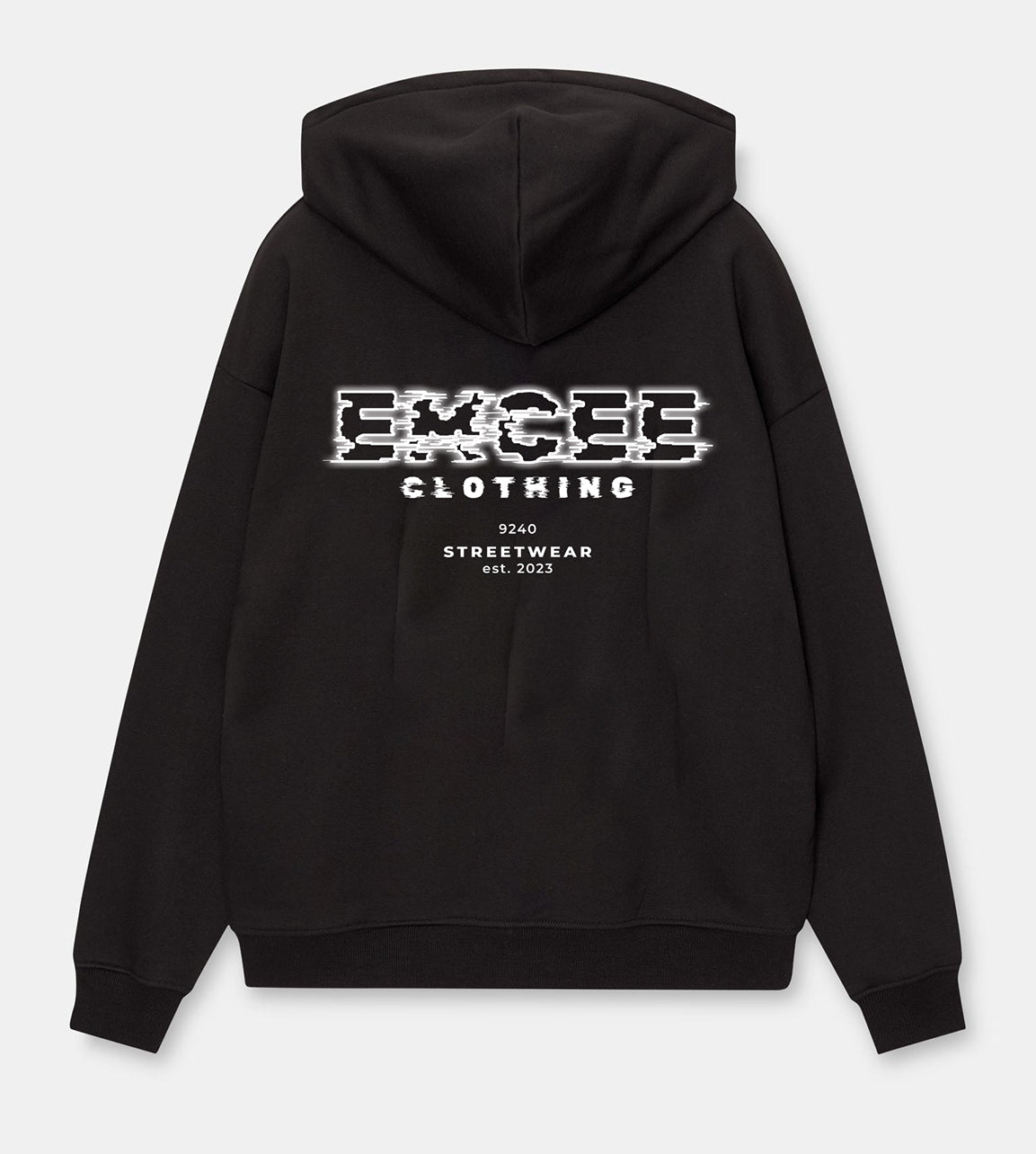 Emcee - Boxy Hoodie Black